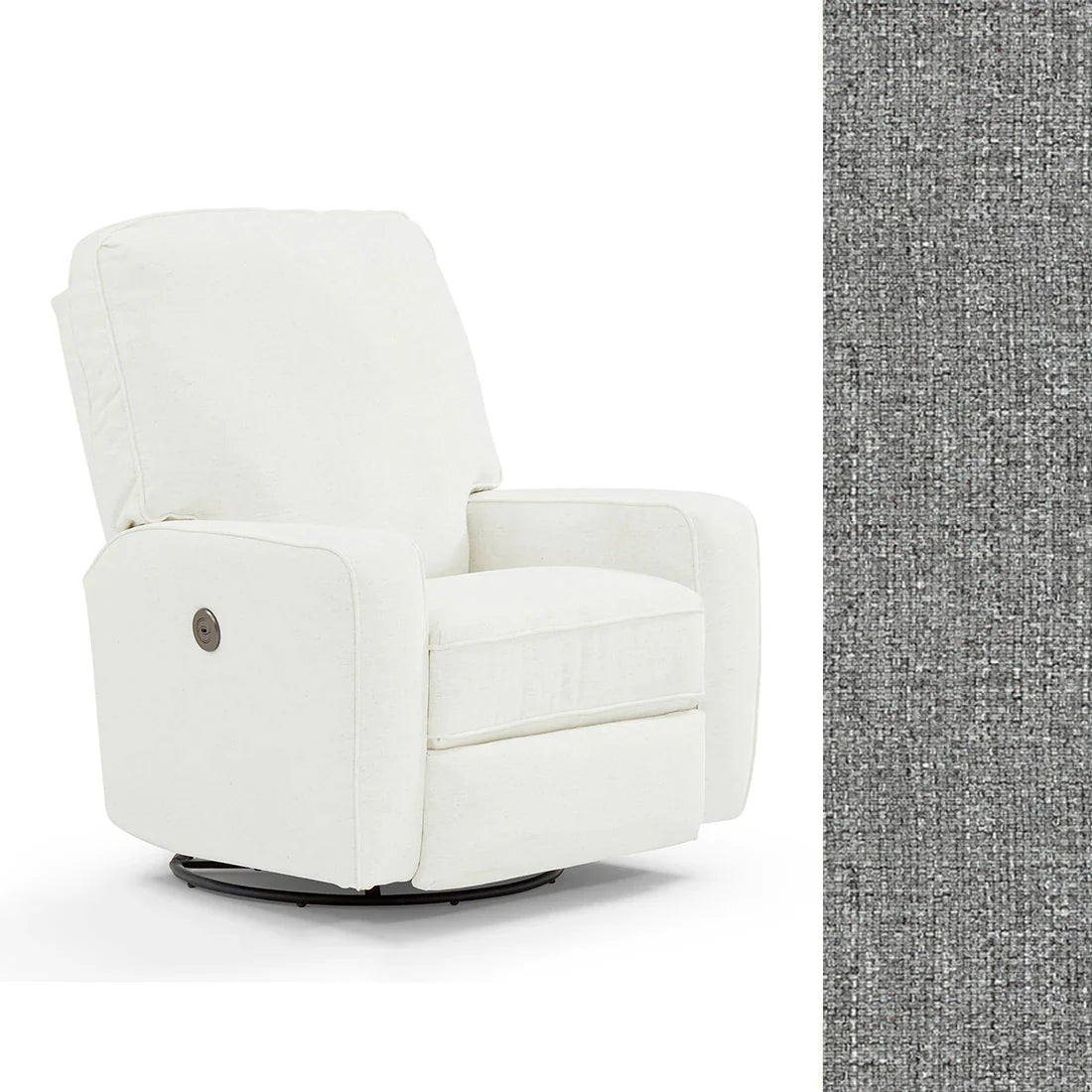 Best Bilana Power Swivel Glider Recliner Chair - Electric Lift Massage Living Room Chair with USB Ports, Perfect for Elderly, Nursing Homes & Home Theater Relaxation