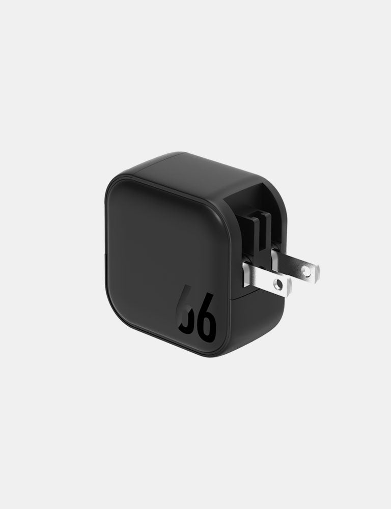 Travelite GAN66 Fast Charger - 66W USB-C Wall Charger with GaN Technology, Compact & Portable for iPhone, Samsung, MacBook - Perfect for Travel, Home & Office Use