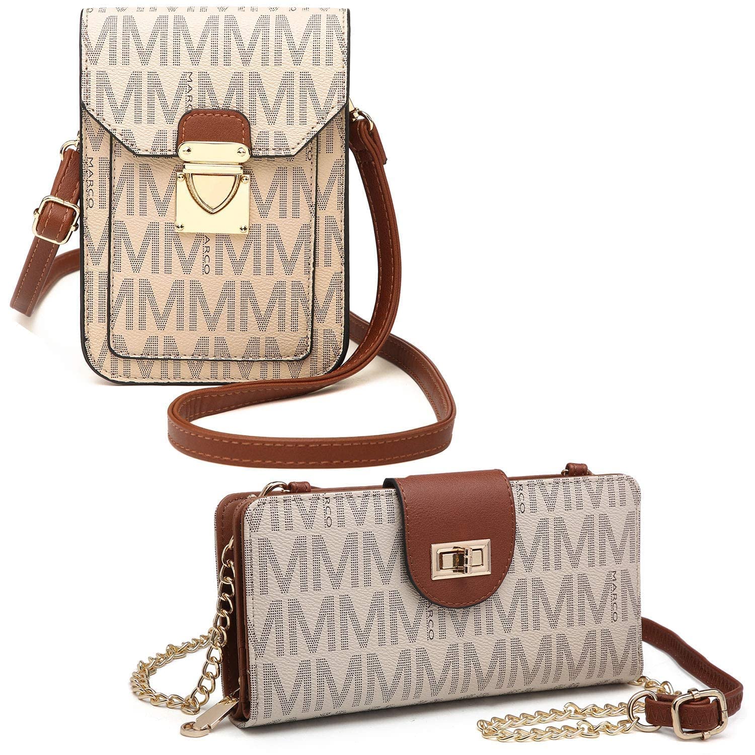 MKP Women's Fashion Signature Lightweight Small Crossbody Bag - Stylish Cute Wallet Purse for Everyday Use, Travel & Shopping