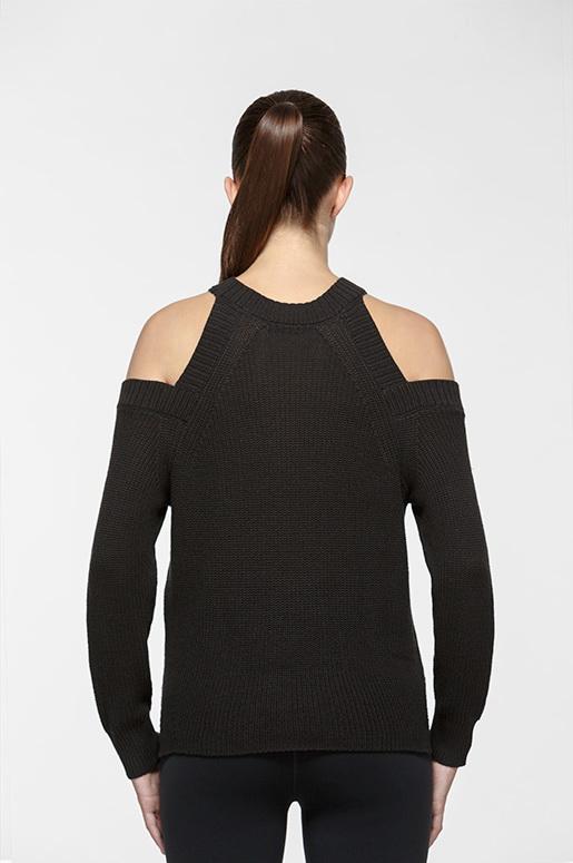 Rowan Cut Out Sweater for Women - Trendy Knit Pullover with Unique Cutout Design | Perfect for Fall Fashion, Date Nights & Casual Outings