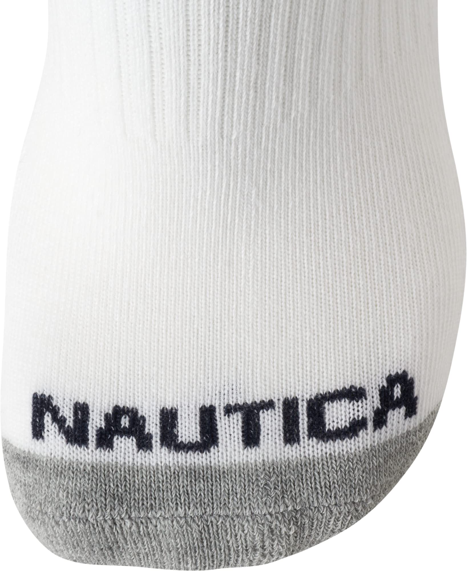 Nautica Men's Low Cut Athletic Socks 8-Pack - Comfortable Cushioned Ankle Socks for Running, Gym & Casual Wear - Breathable Sports Socks for Men