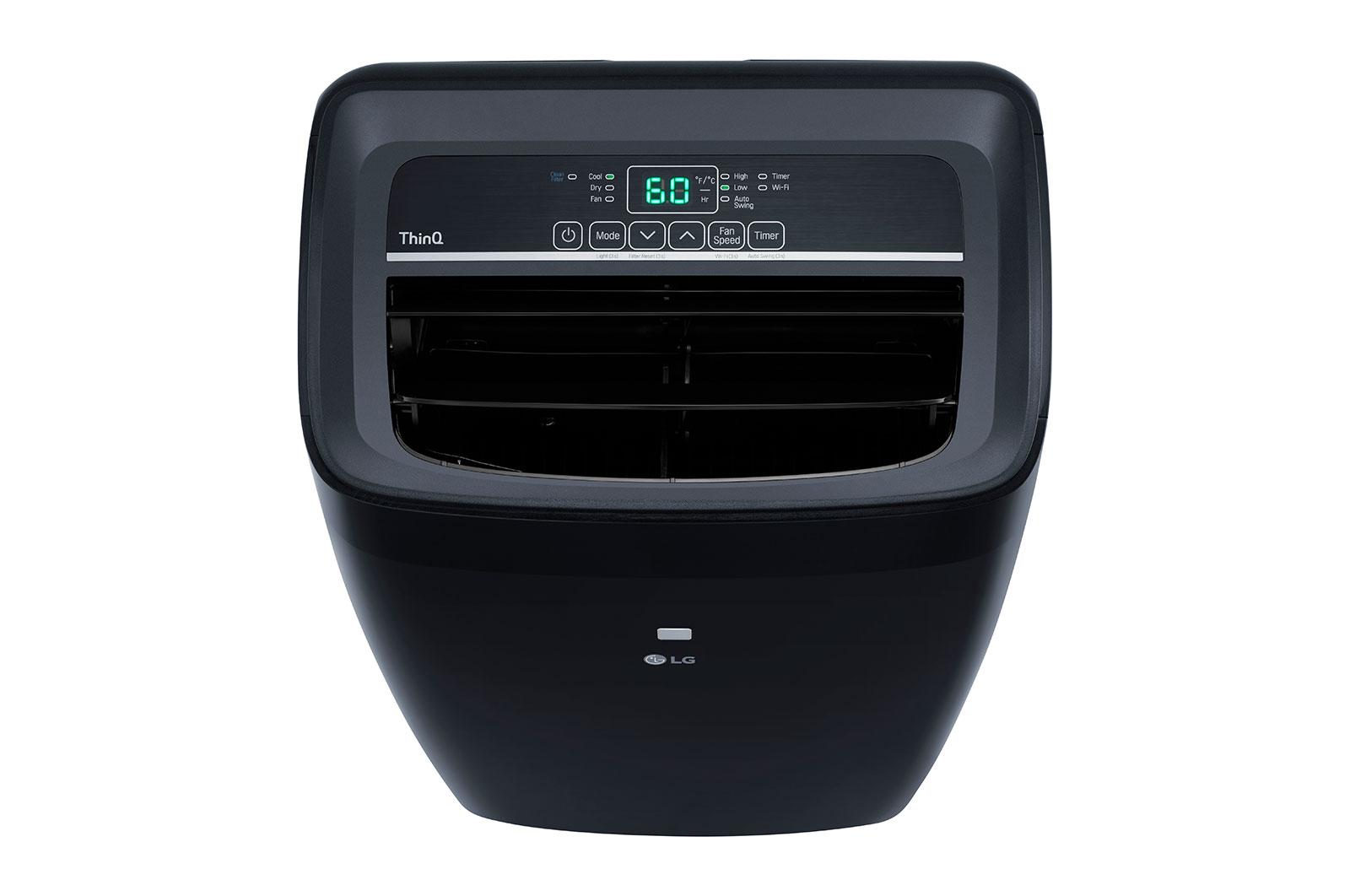 LG LP1021BSSM 10,000 BTU Smart WiFi Portable Air Conditioner - Cool Any Room, Energy Efficient, Remote Control - Perfect for Bedroom, Office, or Small Spaces