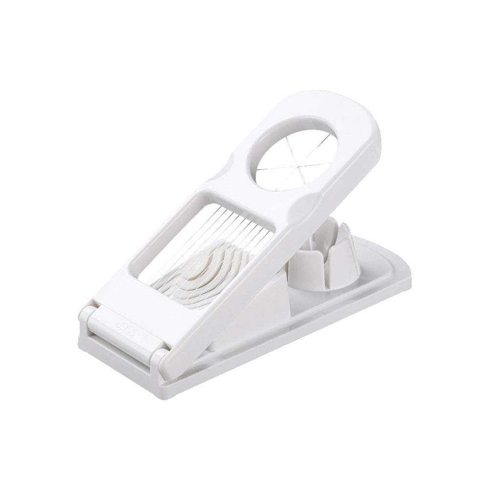 Premium Stainless Steel Egg Slicer - Multi-Functional Kitchen Tool for Perfectly Sliced Eggs - Ideal for Home, Restaurant & Salad Preparation