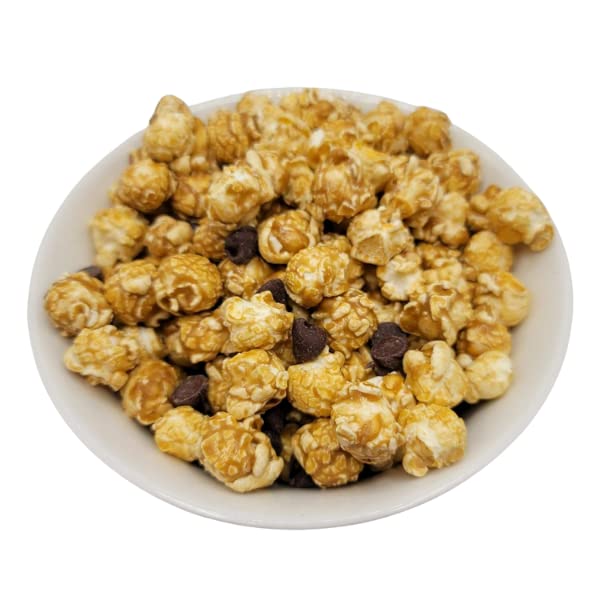 Delicious Chocolate Chip Cookie Dough Flavored Popcorn | Gourmet Snack Made in USA | HR Poppin' Snacks | Perfect for Movie Nights, Parties & Sweet Cravings