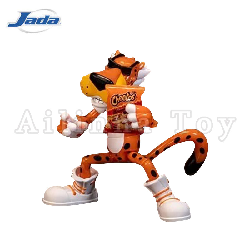 Jada Toys 1/12 Scale 6-Inch Cheetos Chester Cheetah Flamin' Hot Crunchy Action Figure - Perfect for Collectors, Display, and Role-Playing Games