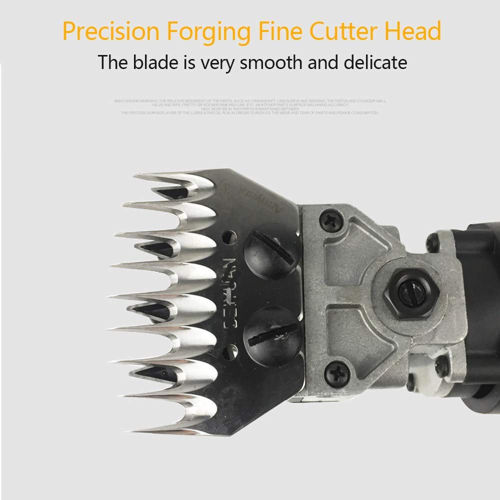 Professional Electric Sheep Shears - Heavy Duty Wool Shearing Clippers for Farm & Garden Use - Perfect for Livestock Grooming, Wool Harvesting & Animal Care