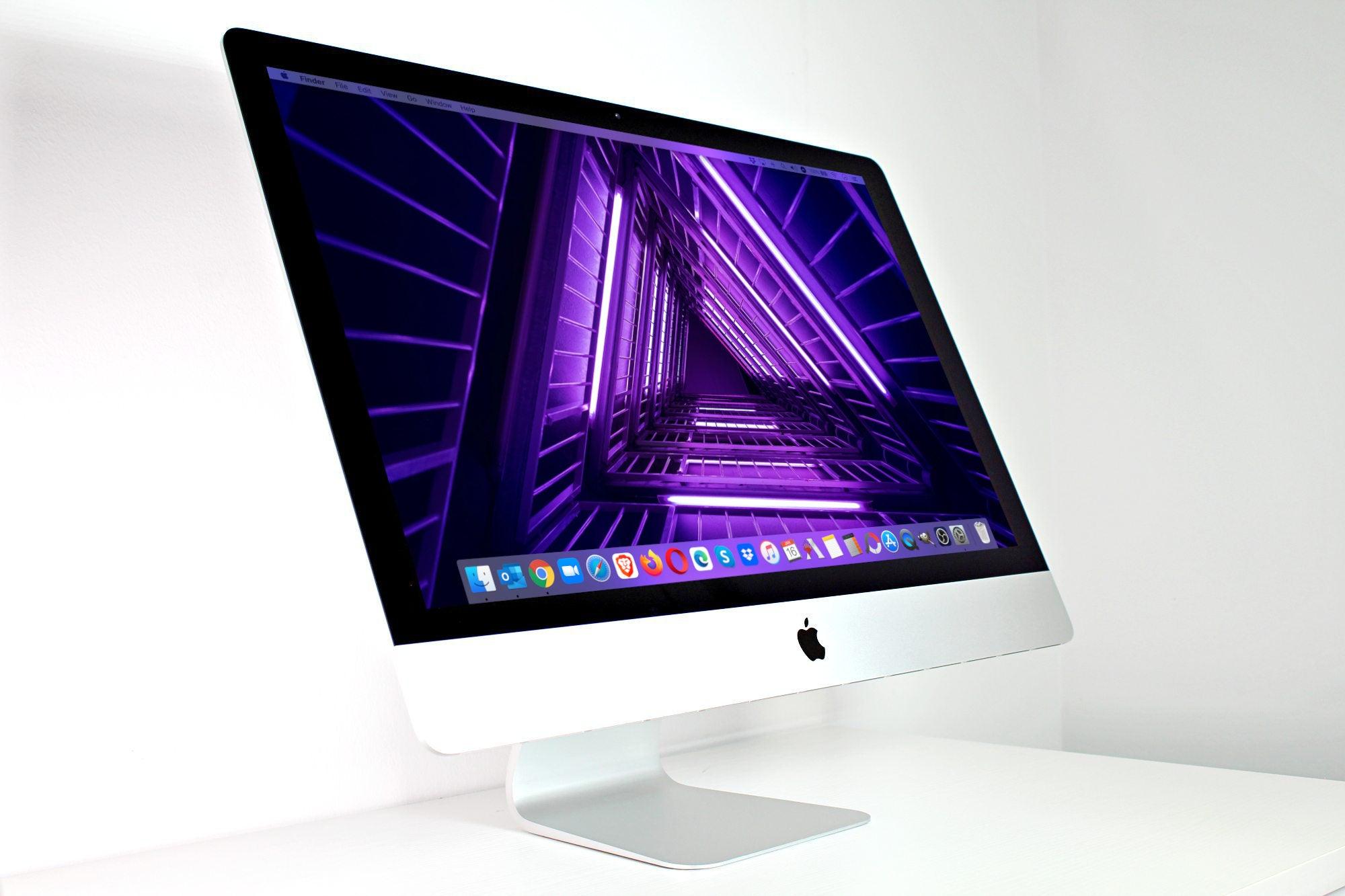 2015 Apple iMac 27-inch Desktop Computer - Intel Core i5 3.2GHz, 8GB RAM, 1TB HDD, AMD Radeon R9 M380 Graphics (Silver) - Perfect for Home Office, Graphic Design & Video Editing