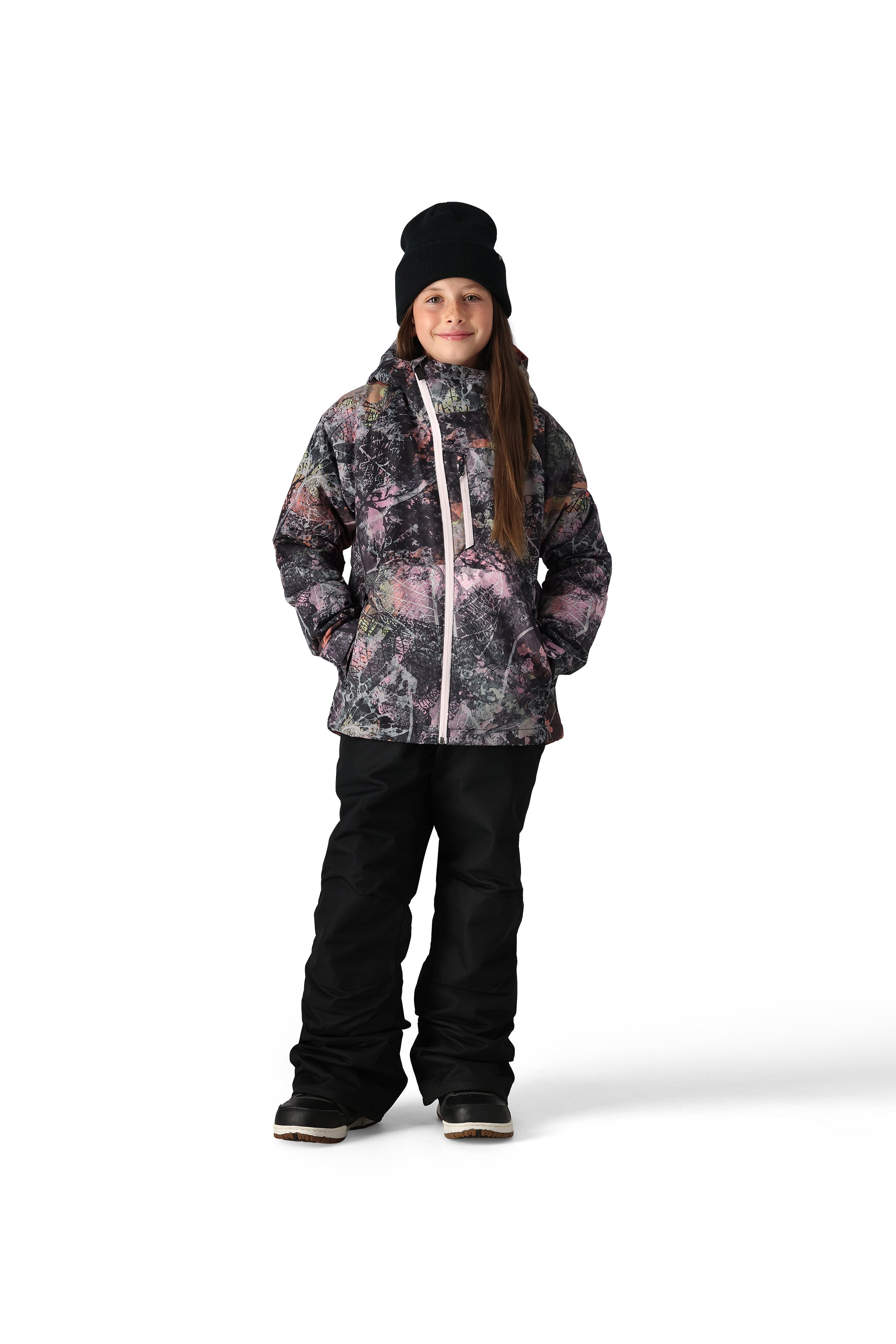 686 Girl's Hydra Insulated Winter Jacket - Waterproof & Warm Snow Jacket for Girls 2025 - Perfect for Skiing, Snowboarding & Outdoor Winter Activities