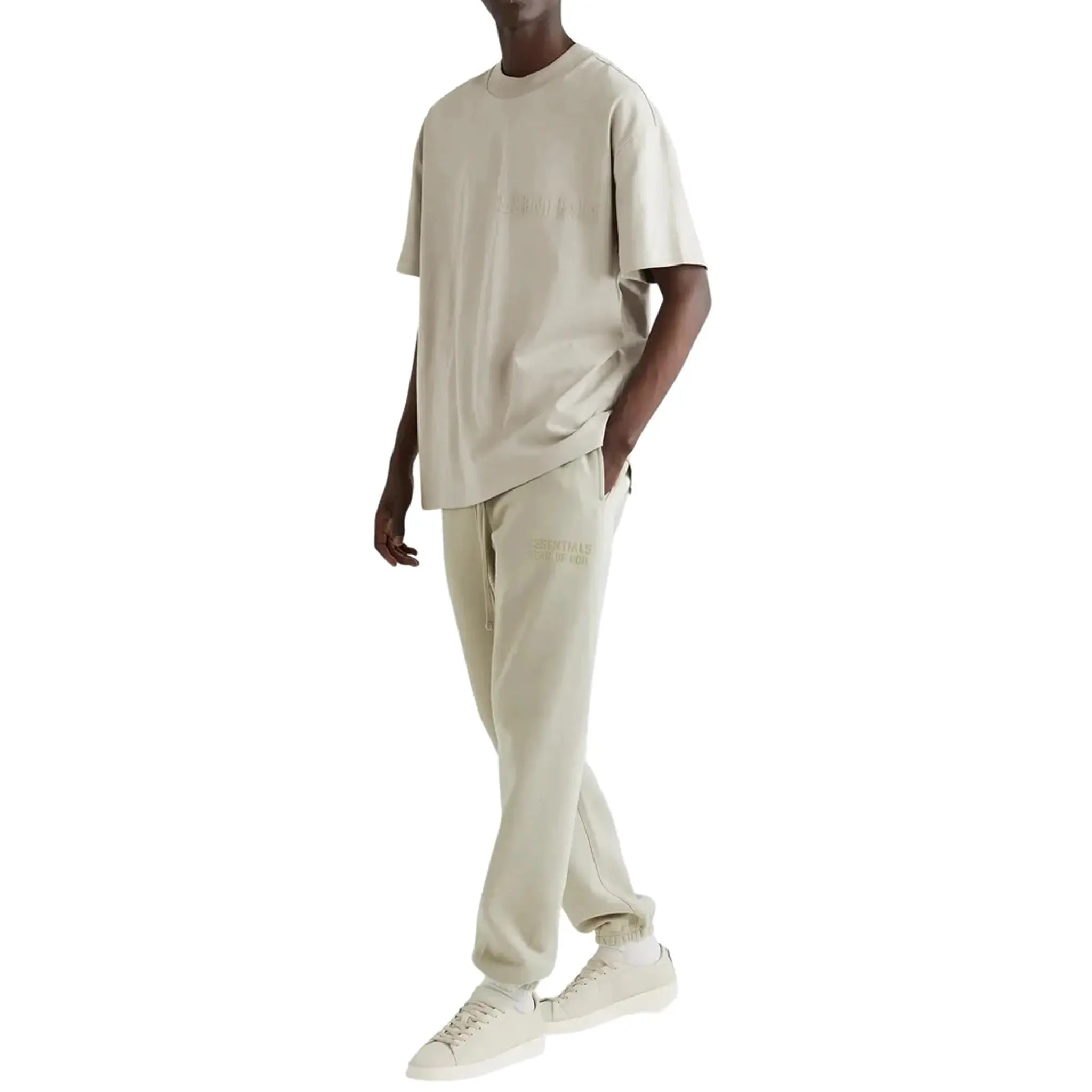 Fear of God Essentials Short Sleeve T-Shirt - Smoke Grey (FW22 Collection) | Casual Streetwear & Layering Staple for Men