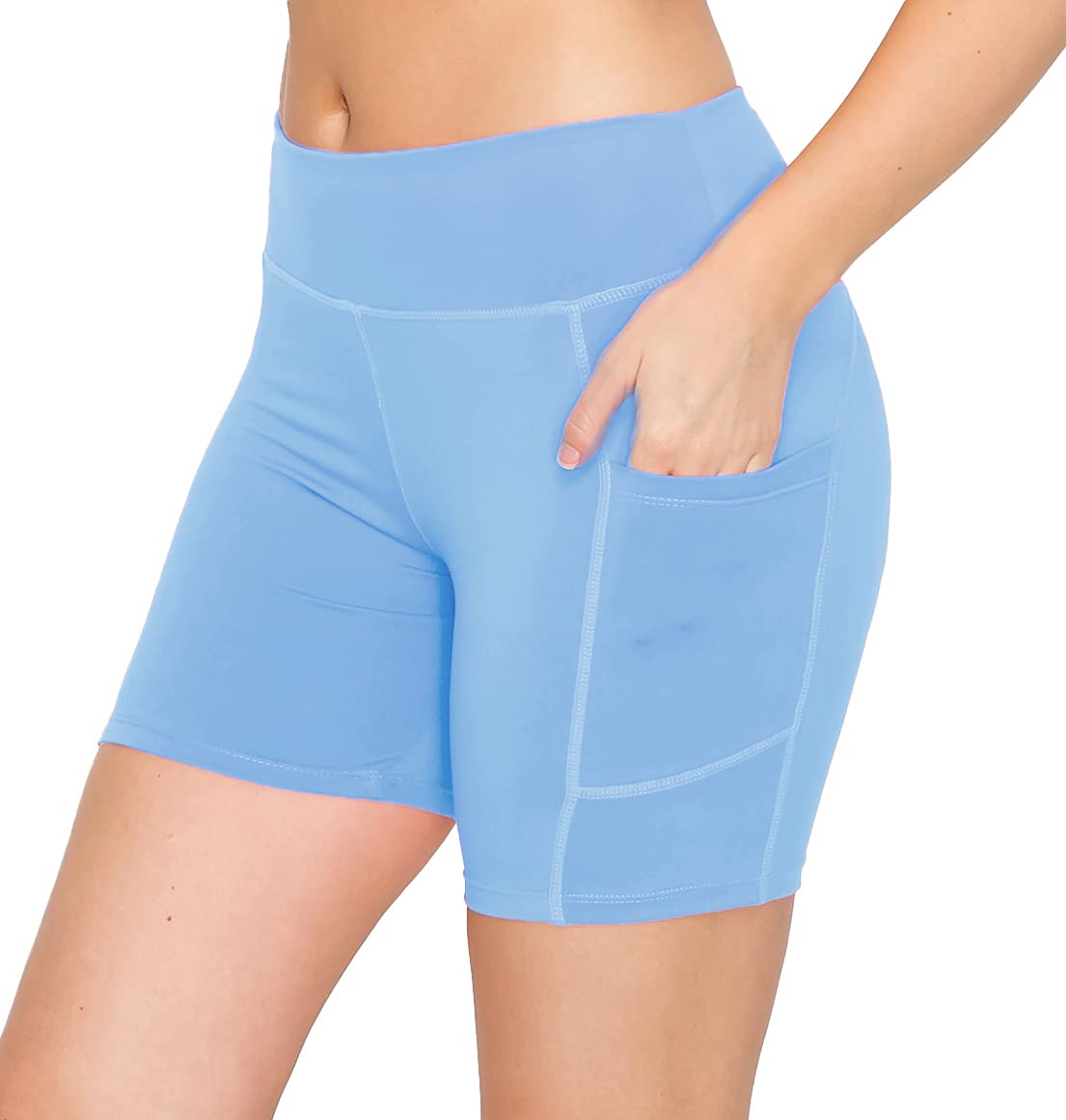 ALWAYS Women's Super Soft Biker Shorts - 3