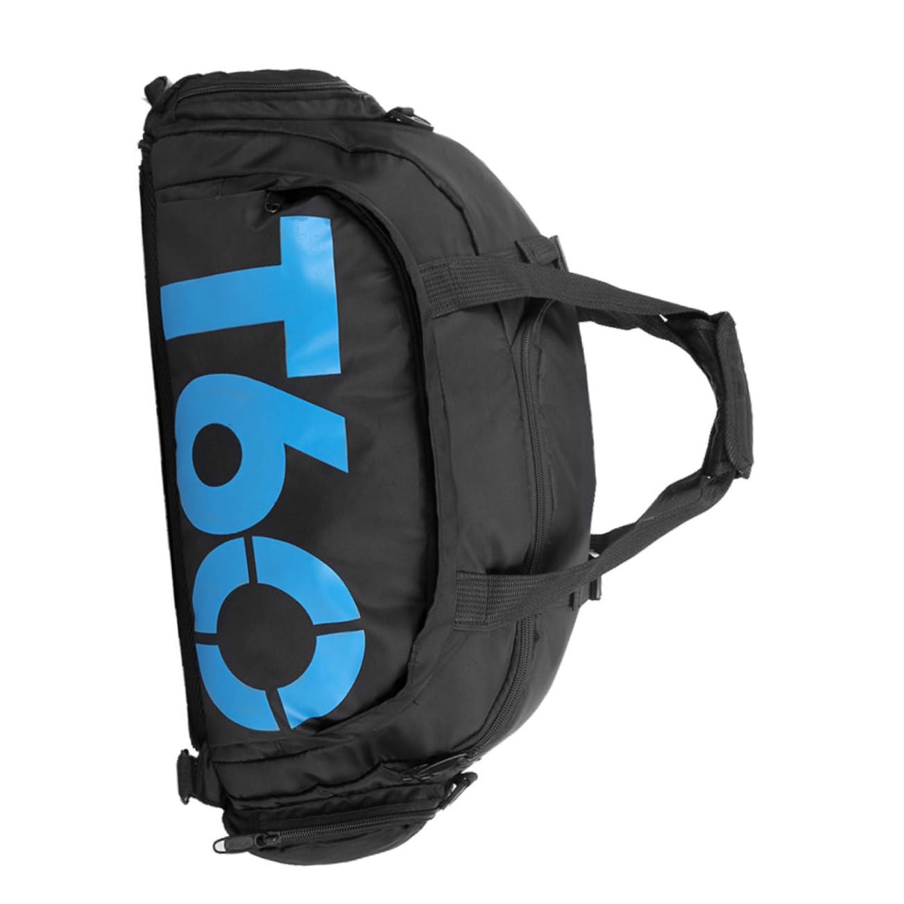 BESPORTBLE 1pc Sport Backpack - Breathable Mesh Cleat Bag for Men & Women - Durable Black Polyester Travel Backpack for Gym, Soccer, Hiking & Outdoor Activities