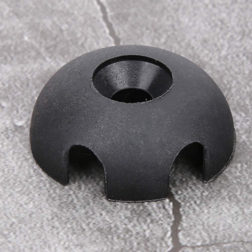 10pcs MAGT Kayak Deck Line Guides - Round Plastic Canoe Rigging Accessories for Secure Marine Rope Management | Perfect for Kayaking, Canoeing & Water Sports Gear Organization