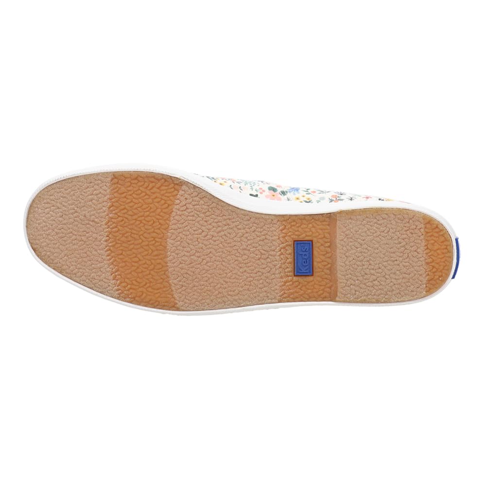 Keds Women's X Rifle Paper Chillax Bramble Fields Sneakers - Comfortable Casual Walking Shoes for Women, Floral Print Fashion Sneakers for Everyday Wear, Perfect for Work, Travel & Outdoor Activities