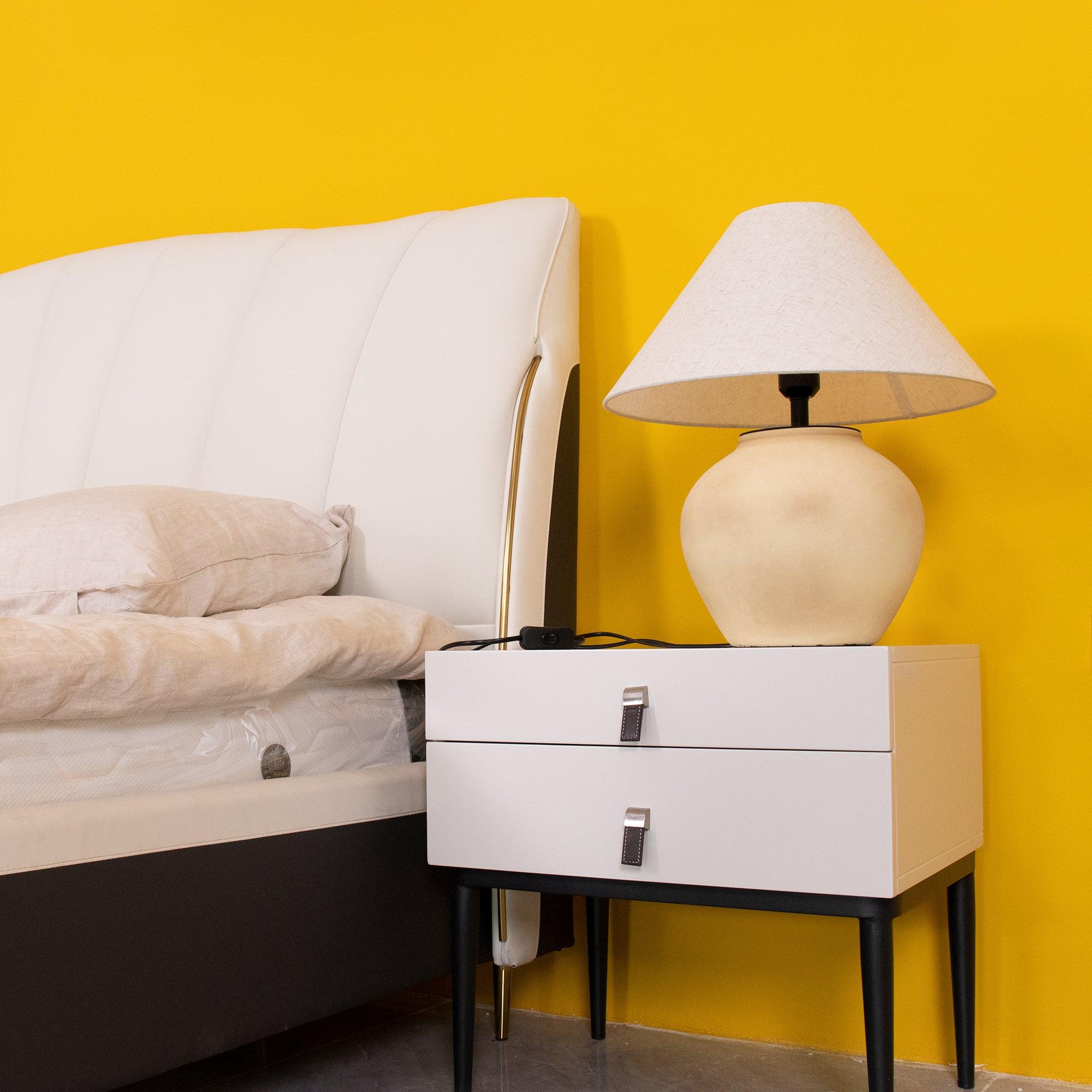 Decker Table Lamp - Modern LED Desk Lamp with Adjustable Brightness & Color Temperature for Home Office, Bedroom, and Study Room Lighting
