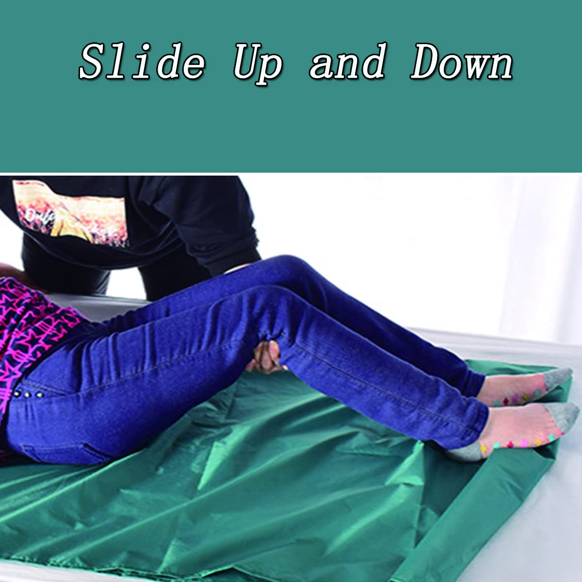 Tubular Slide Sheet for Moving Patients - Nylon Fabric Reusable & Washable Transfer Board (45