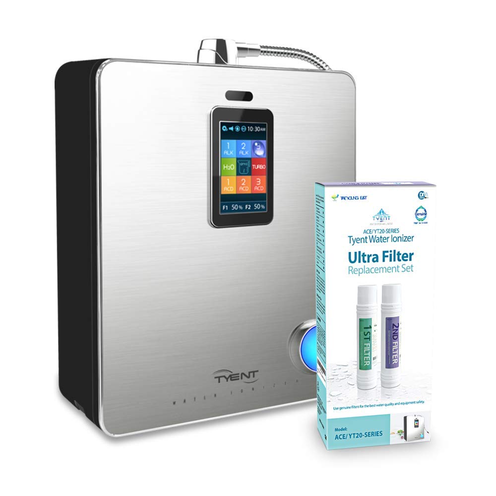 **Tyent Ultra Filter Replacement for ACE-11 & ACE-13 Water Ionizers – USA-Made Premium Carbon Block Filters – Pure Clean Drinking Water – Ideal for Home, Office & Travel**