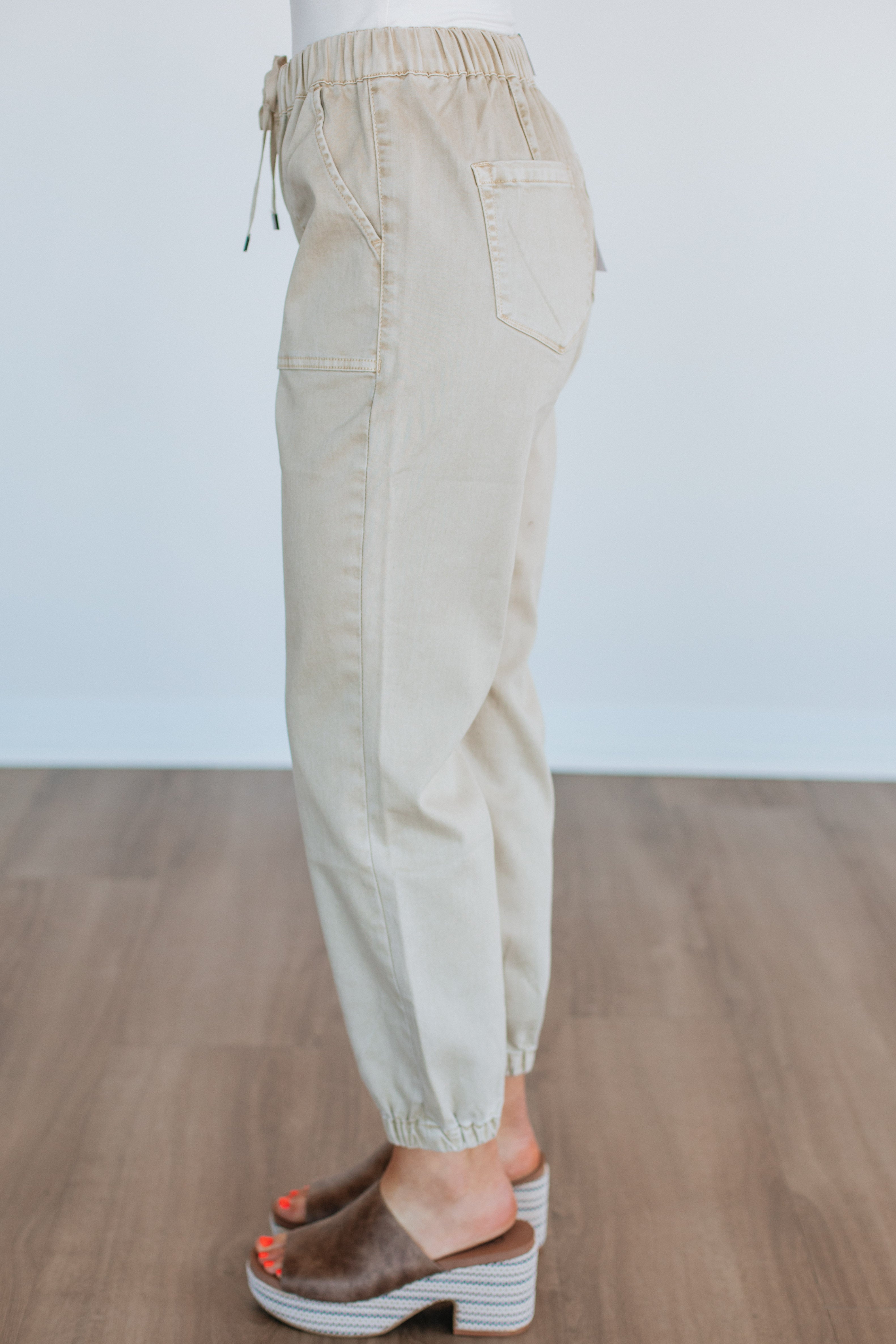 Drea Mica Joggers for Women - Soft Natural Cotton Lounge Pants - Perfect for Yoga, Running, and Casual Wear