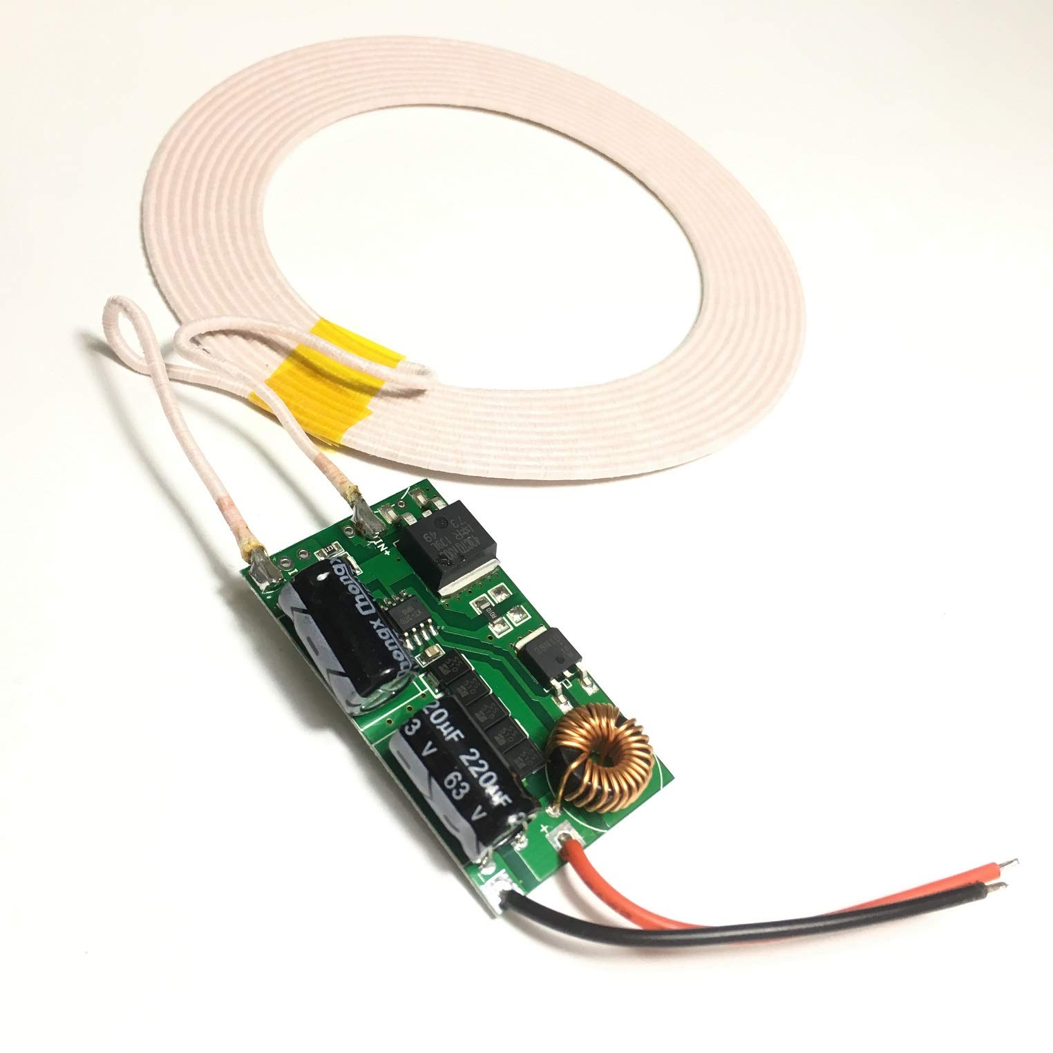 Taidacent 24-36V to 12V 4A Wireless Charging Module - DC Power Converter for DIY Electronics, Smartphones & IoT Devices - Perfect for Home Automation & Portable Charging Solutions