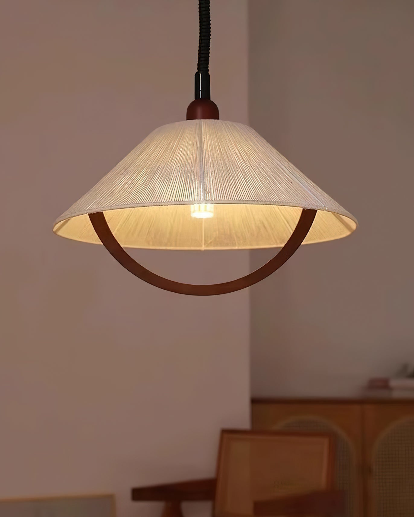 Arta Pendant Lamp - Modern Handmade Glass Hanging Light Fixture for Dining Room, Kitchen Island & Bedroom Decor | Energy Efficient LED Lighting