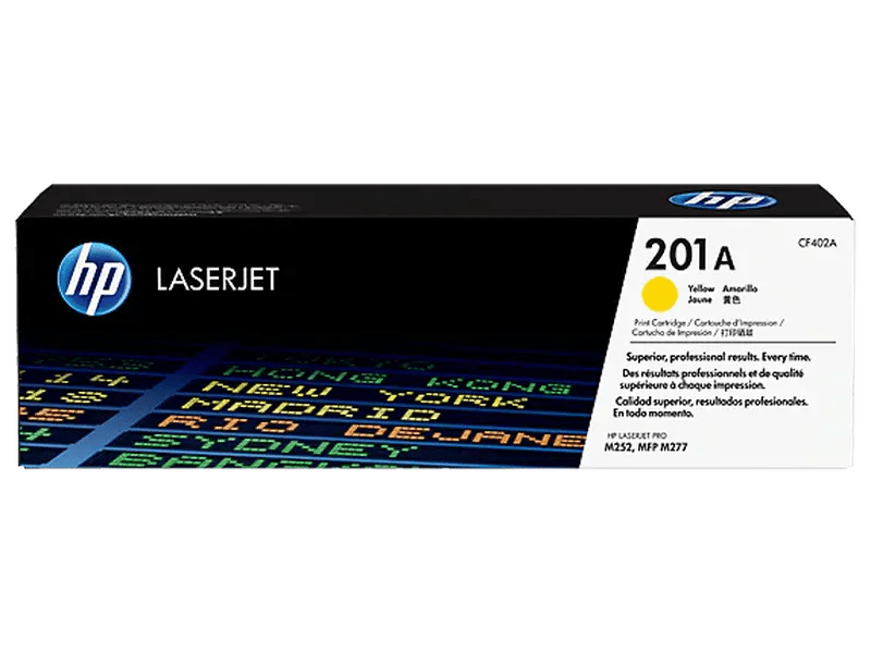 HP 201A Yellow Toner Cartridge - High Yield Replacement for HP LaserJet Pro M252 & M277 Series - Perfect for Home Office & Small Business Printing