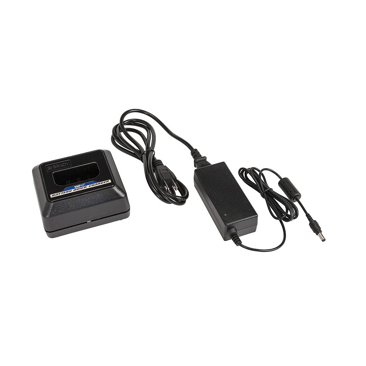 Brady BMP41 Printer External Battery Quick Charger - Fast Charging Power Supply for Brady Label Printers - Ideal for Warehouse, Retail & Industrial Labeling