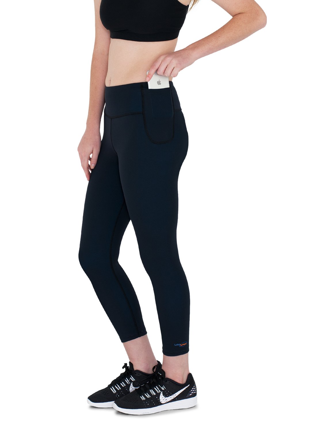 Women's Active Capris - High Waist Yoga Pants for Running, Gym & Workout | Comfortable Stretchy Leggings for Fitness, Exercise & Casual Wear