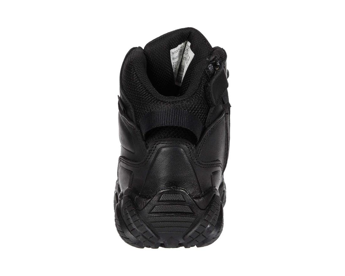 Crosstrex Polishable Toe Zip BBP Waterproof Work Boots for Men - Black Steel Toe Safety Shoes for Construction, Hiking & Outdoor Work