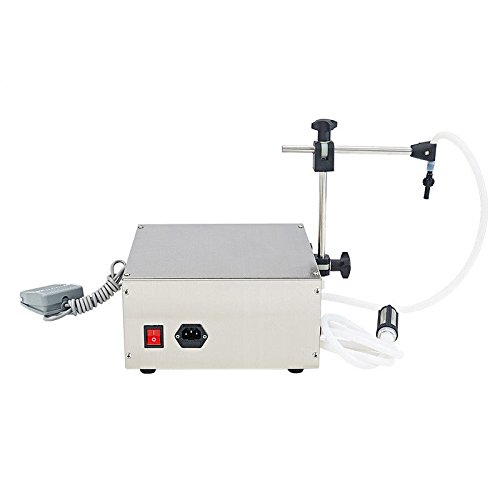 Automatic Digital Liquid Filling Machine for Beverages, Water, Milk & Oil - 5-3500ml Precision Bottle/Vial Filler with LCD Display | Perfect for Small Business, Homebrew & DIY Cosmetic Production