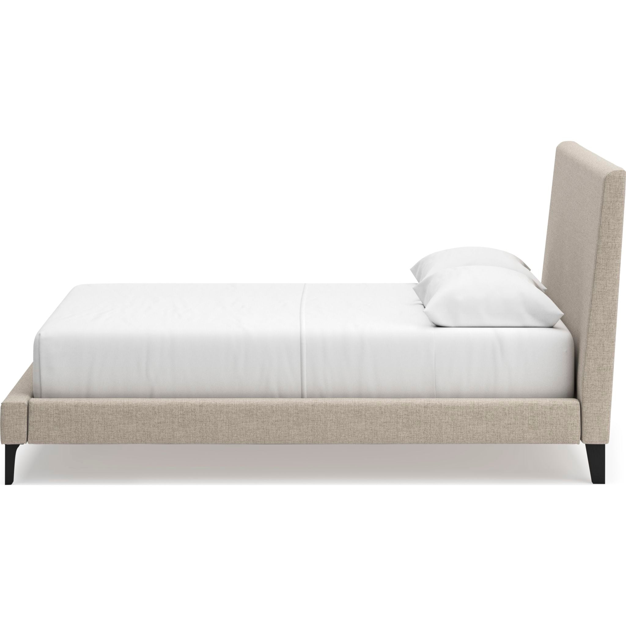Luxury Cielden Upholstered Bed Frame - Queen Size Upholstered Platform Bed with Button Tufted Headboard & Sturdy Wooden Slats - Perfect for Master Bedroom, Guest Room & Modern Home Decor