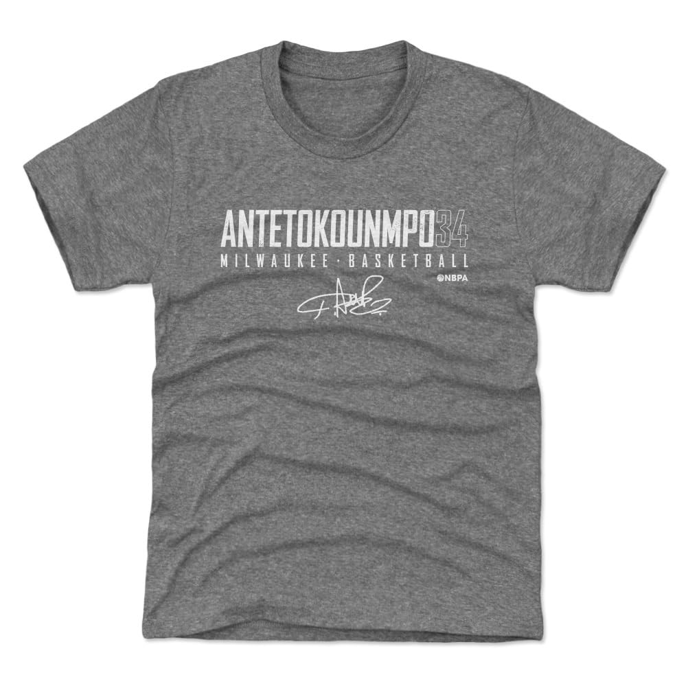 Giannis Antetokounmpo Milwaukee Bucks Youth Basketball Jersey - 500 LEVEL Official NBA Replica Shirt for Kids | Perfect for Games, School, and Fan Events