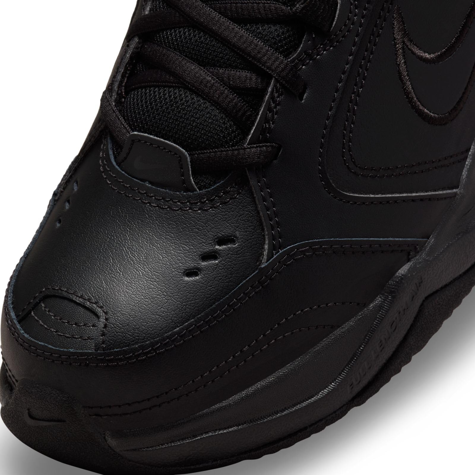 Nike Air Monarch IV 4E Wide Black Men's Running Shoes Size 10.5 - Comfortable Athletic Sneakers for Walking, Gym & Casual Wear