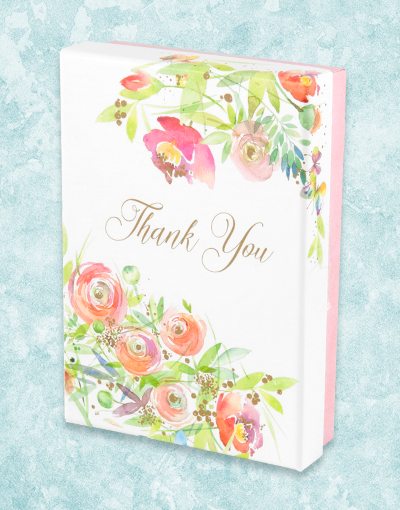 Elegant Floral Note Cards Set - Premium Handmade Greeting Cards for Birthdays, Thank You & Special Occasions - Perfect for Gifting & Home Decor