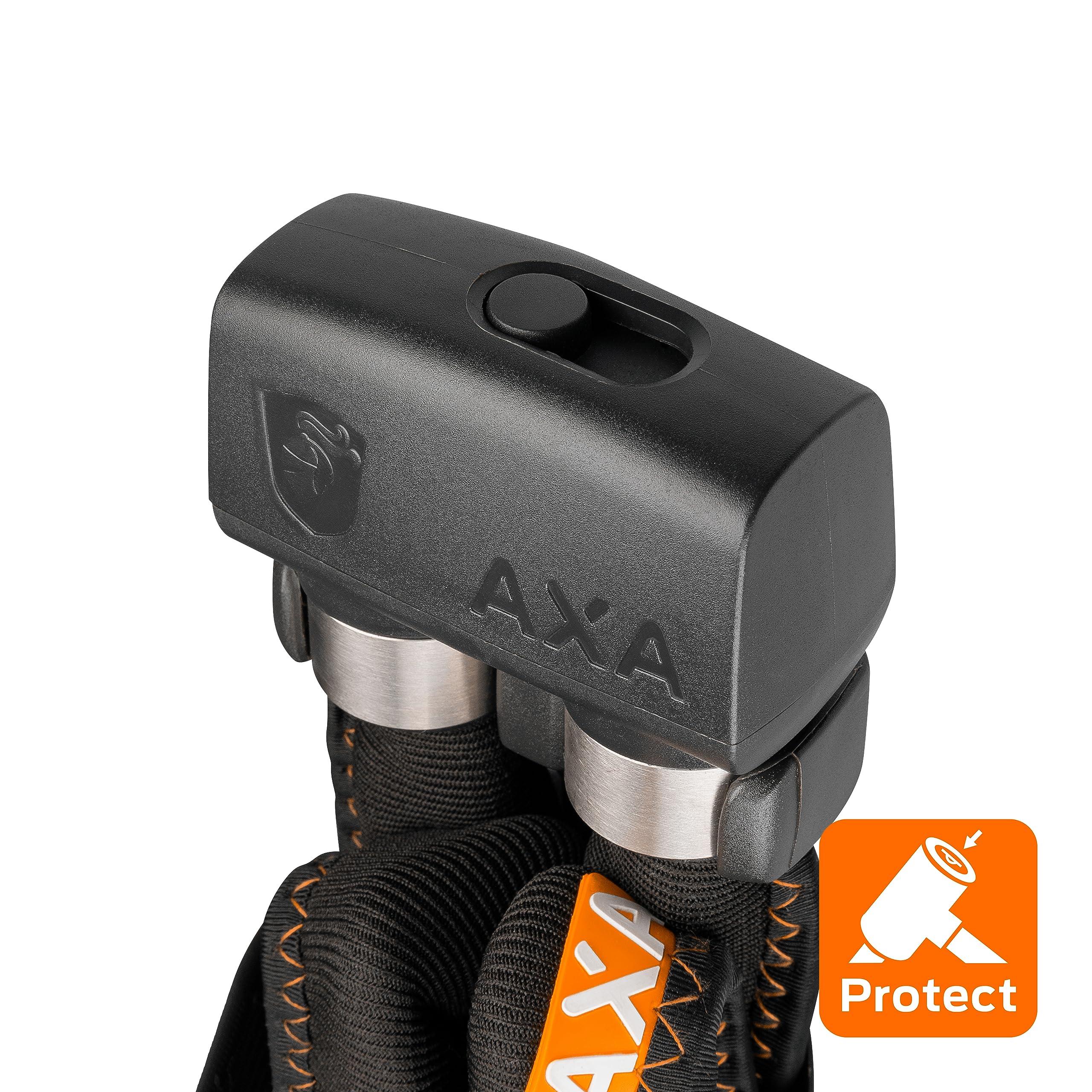 AXA Unisex Foldable 800 Bike Folding Lock - 39.4 Inch Grey Bicycle Security Lock for Commuting & Urban Cycling - Durable 1000mm x 8mm Anti-Theft Protection for Road Bikes, Mountain Bikes & E-Bikes