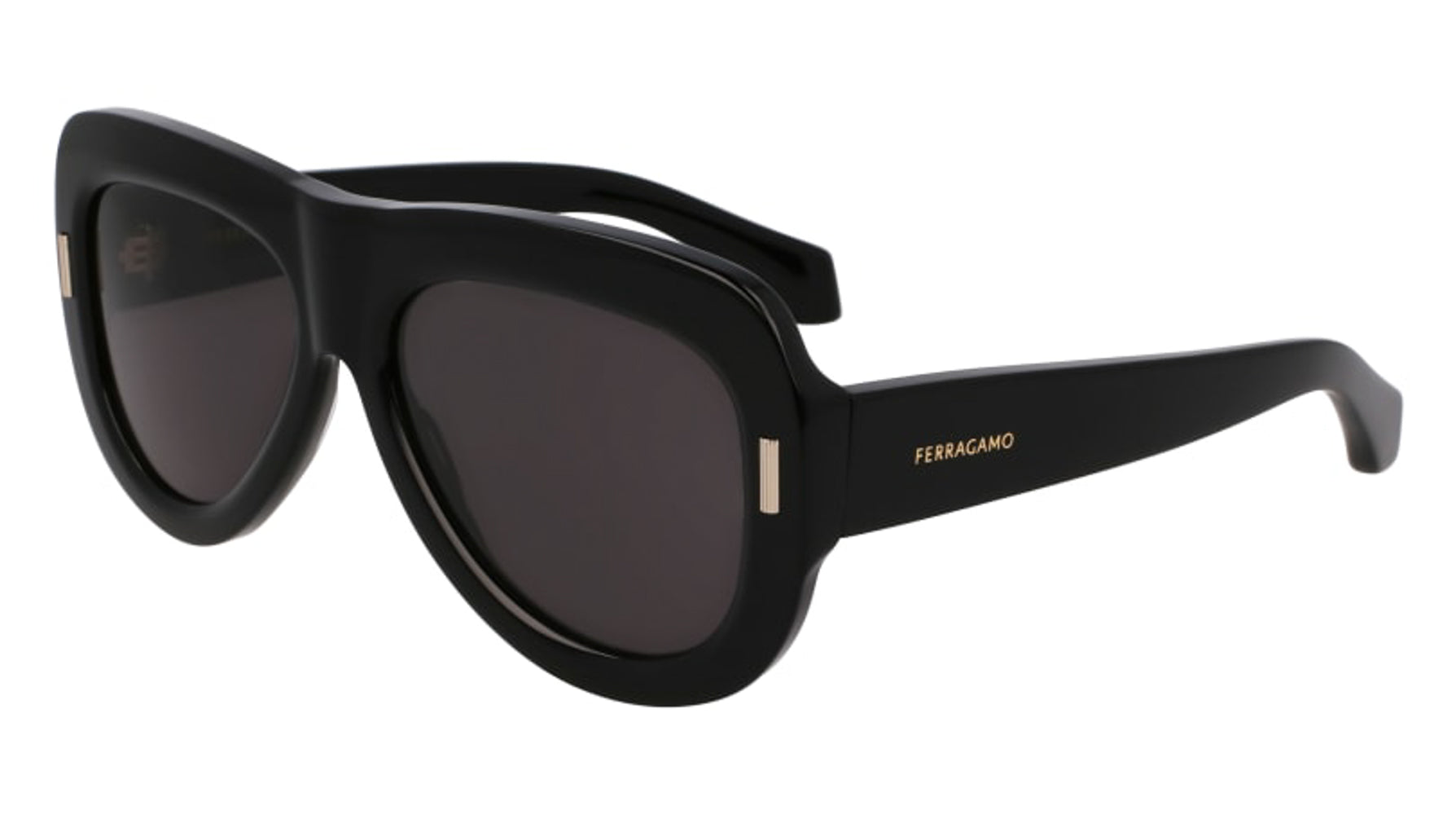 Salvatore Ferragamo SF2029SE Sunglasses - Luxury Polarized Aviator Sunglasses for Men & Women - UV Protection, Stylish & Comfortable - Perfect for Driving, Travel & Outdoor Activities