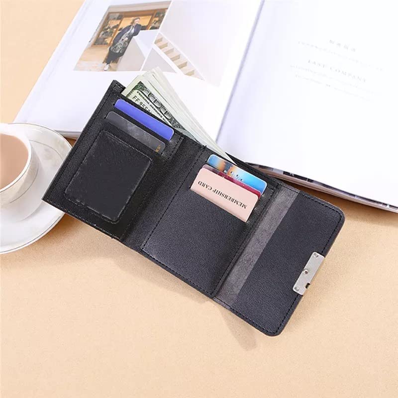 PRYFIL Women's Genuine Leather Wallet with Magnetic Closure - Multi-Function RFID Blocking Card Organizer, Purse & Clutch with Multiple Pockets | Perfect for Everyday Use, Travel & Business (1 Piece)