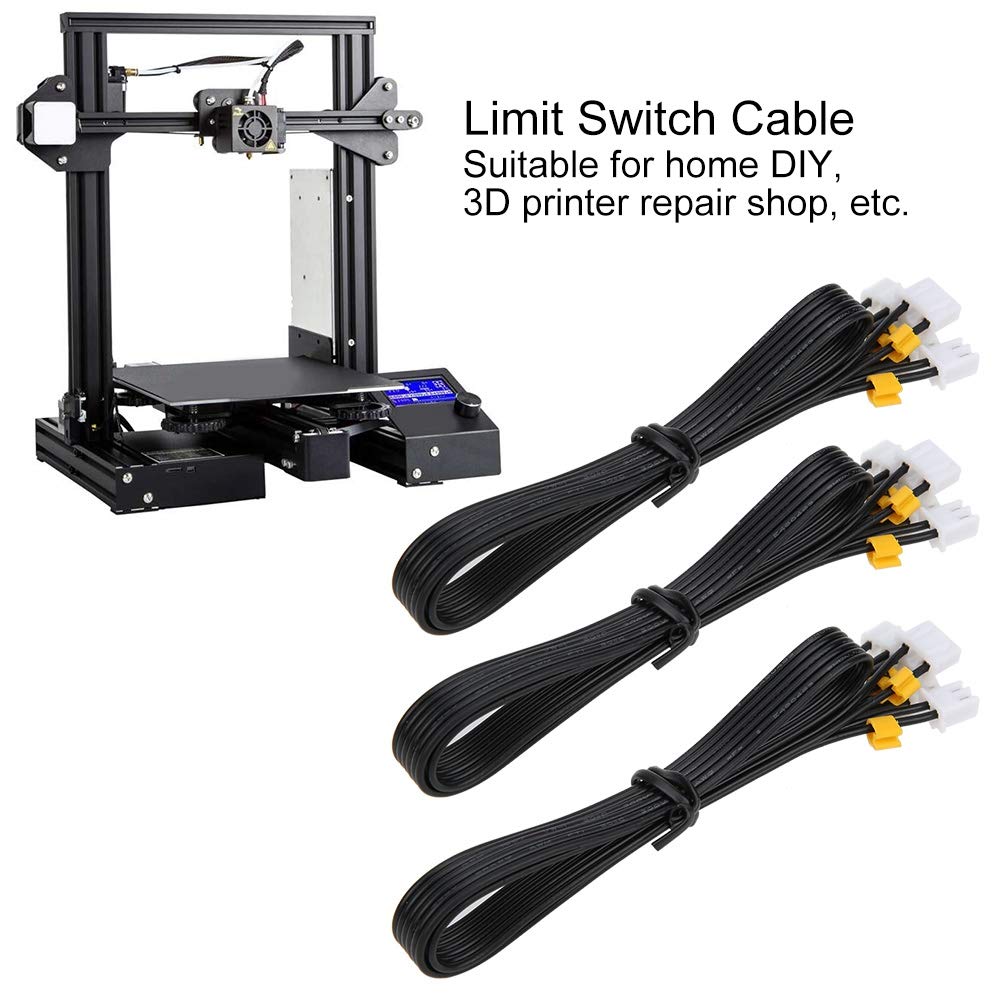 3Pcs Limit Switch Connecting Cable for Ender 3 3D Printer - High Quality Motherboard Accessories & Repair Parts - Perfect for 3D Printer Maintenance, Upgrades, and DIY Projects