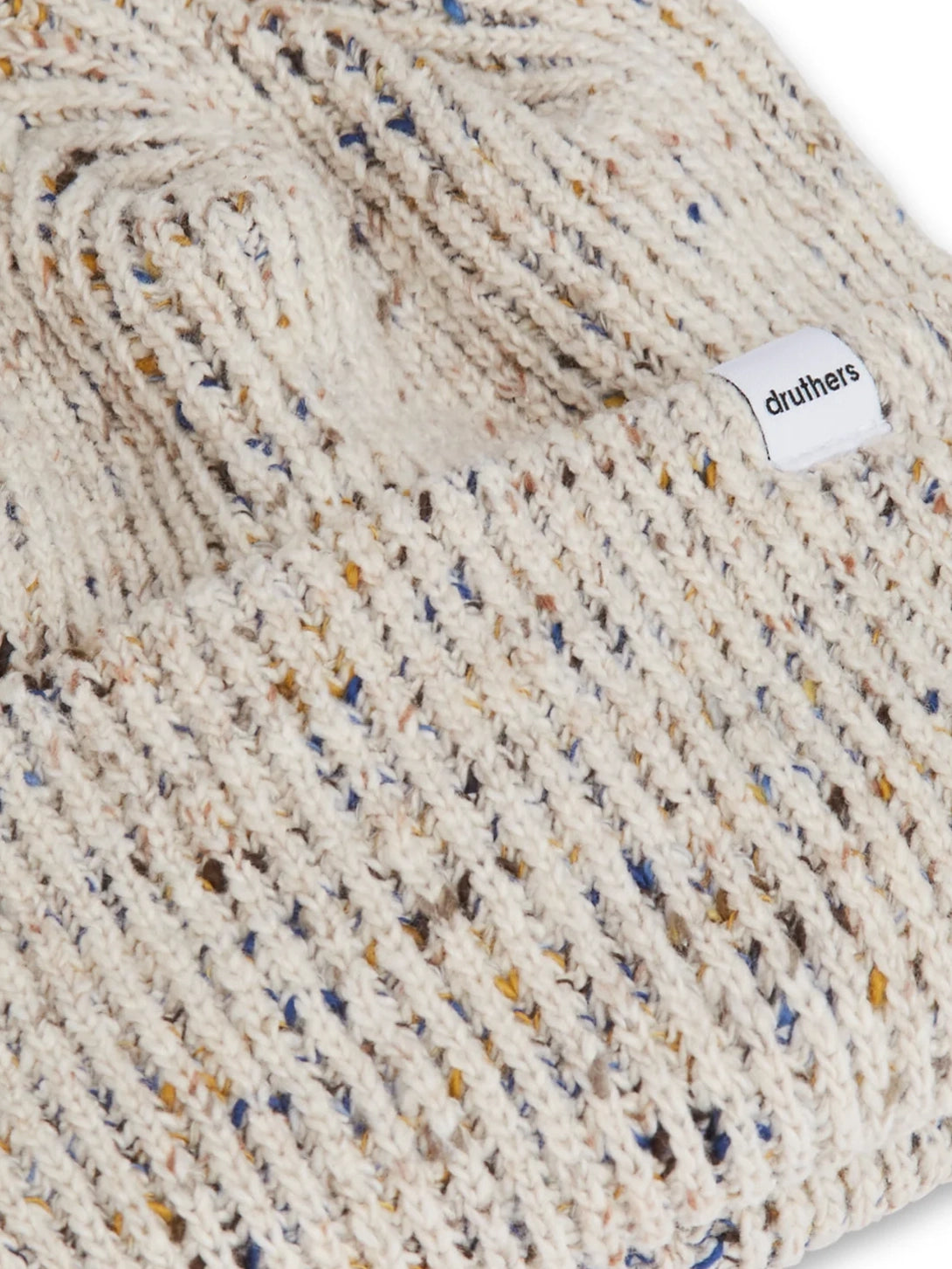 Eco-Friendly Recycled Cotton Melange Beanie for Men & Women - Soft Winter Hat for Outdoor Activities, Hiking, and Casual Wear