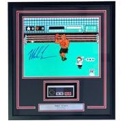 Authentic Mike Tyson Signed Framed 11x14 Boxing Punch Out Photo with Controller - JSA ITP Certified - Perfect for Sports Memorabilia Collectors & Boxing Fans