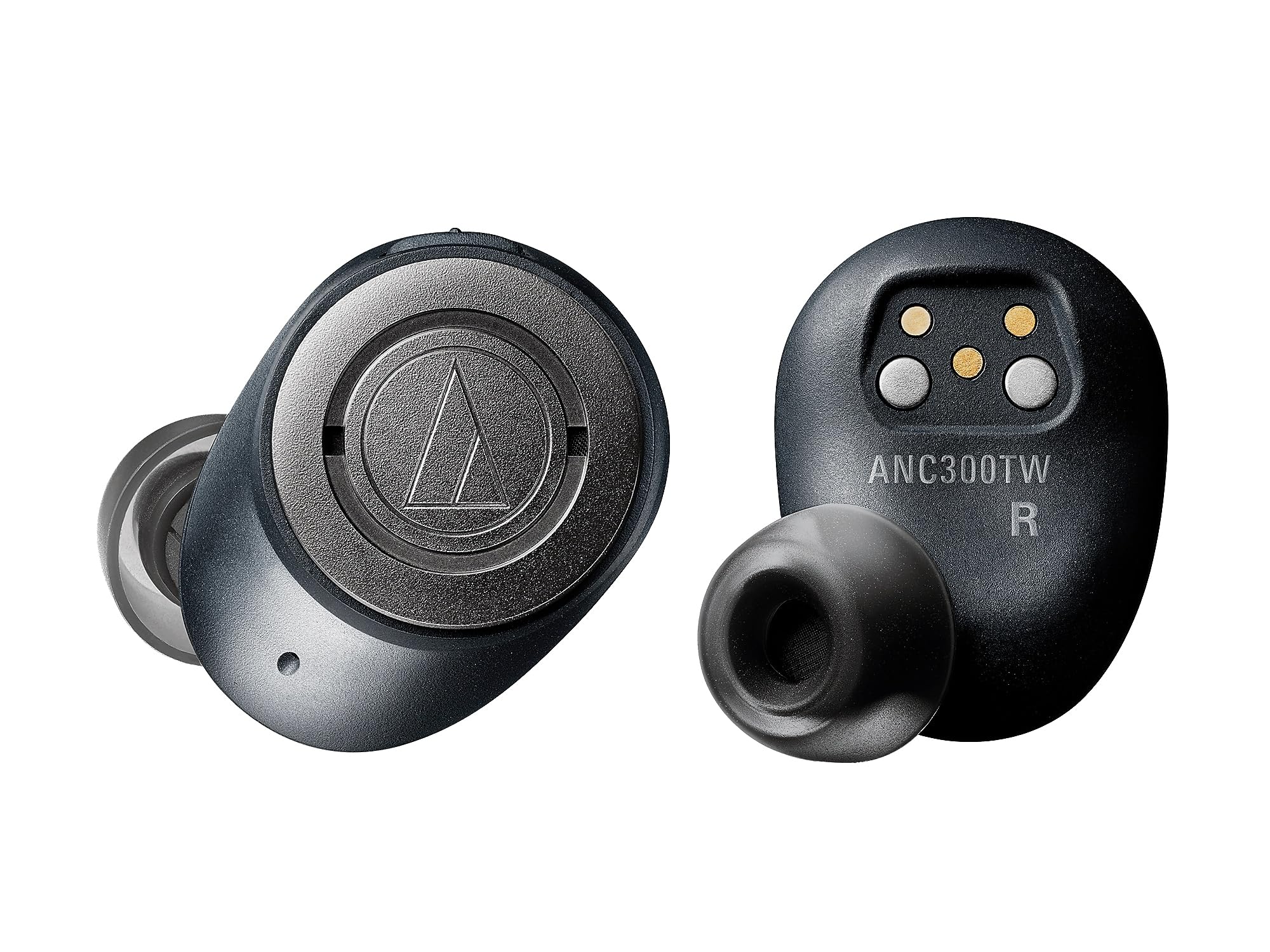 Audio-Technica ATH-ANC300TW Wireless Noise-Cancelling Earbuds with Active Noise Cancellation, Bluetooth 5.0, 30H Battery - Perfect for Travel, Workout & Commuting (Black)