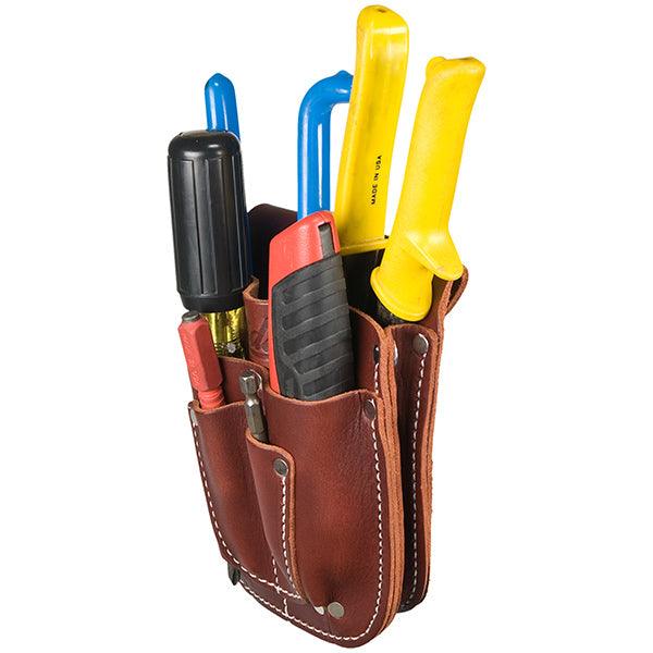 Premium Forged Belt Caddy - Heavy Duty Tool Holder for Work Belts | Perfect for Construction, Carpentry & DIY Projects