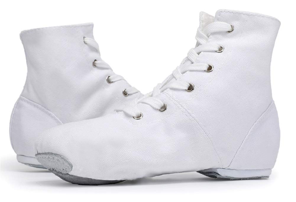 SmithMelody Canvas Jazz Dance Boots - Comfortable Ballet Sneakers for Men & Women - Perfect for Jazz, Ballet, Contemporary Dance & Studio Practice