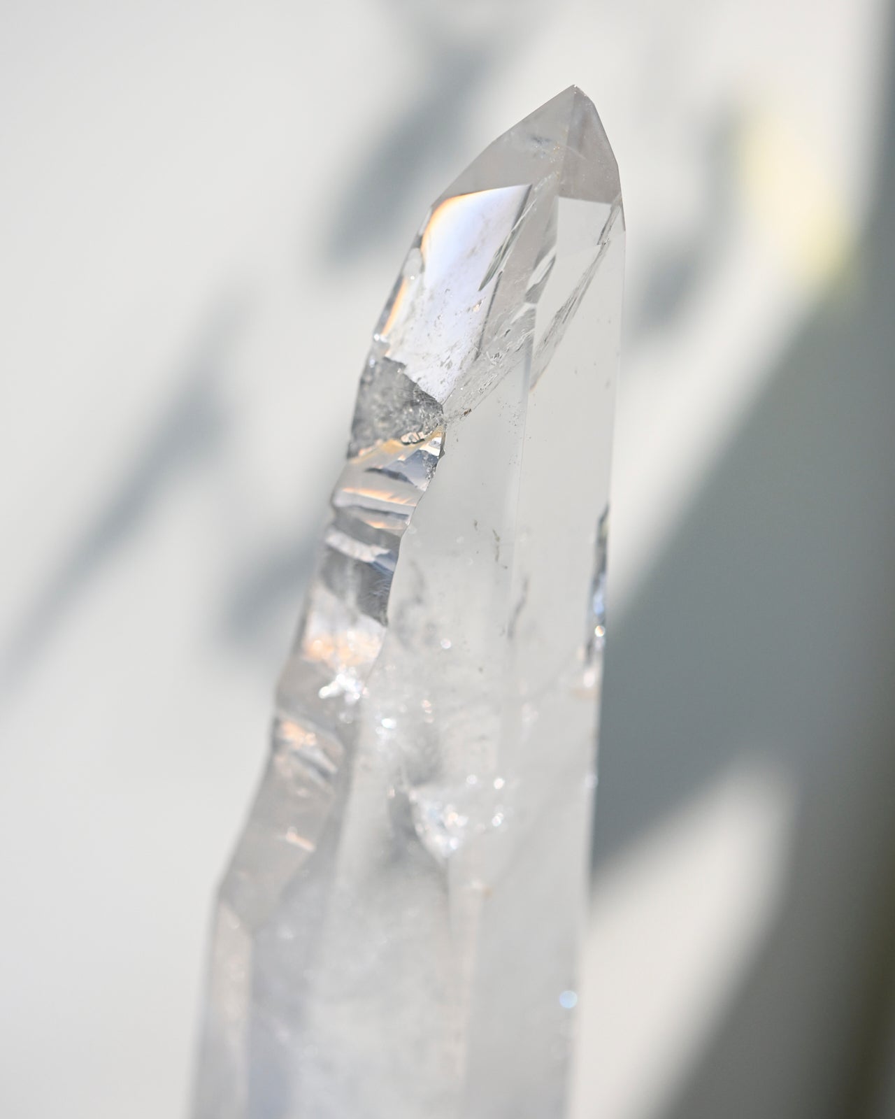 14 Inch Lemurian Seed Crystal with Stand - Healing Stone for Meditation, Reiki & Energy Work - Perfect for Home Decor, Yoga Studio & Spiritual Gifts