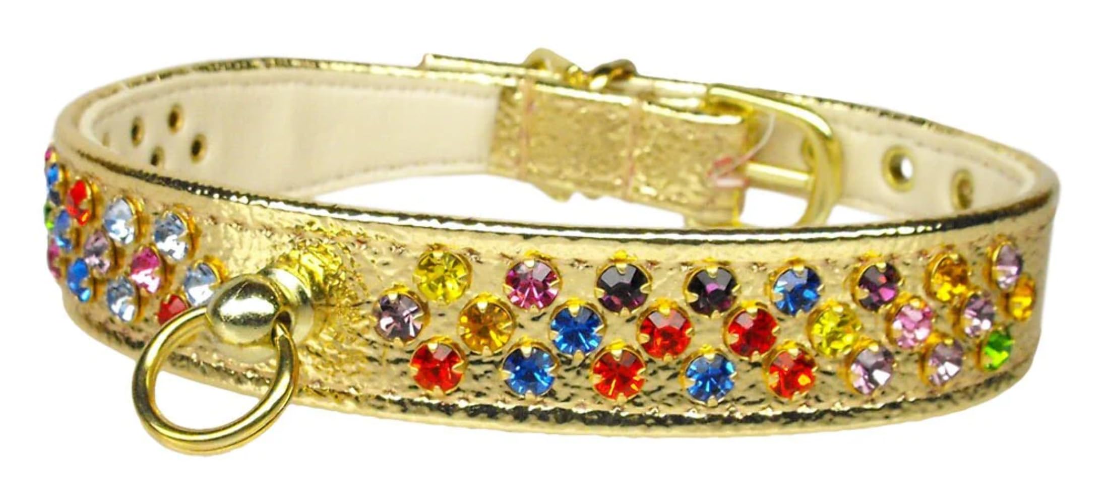 Colorful Confetti Red Dog Collar - Adjustable Pet Collar for Small, Medium & Large Dogs - Durable Nylon Puppy Collar with Metal Buckle - Perfect for Daily Walks, Training & Outdoor Adventures