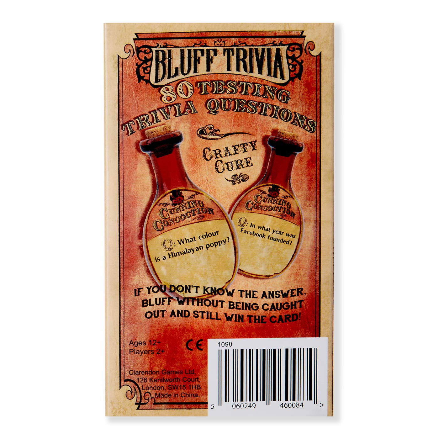 Outrageous Bluff Trivia Card Game - Hilarious Pocket-Sized Party Game for Adults & Teens - Perfect for Dinner Parties, Game Nights & Social Gatherings - Fun Deception & Dodgy Knowledge Challenge