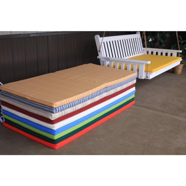 A & L Furniture 6 Foot Swing Bed Cushion - 2