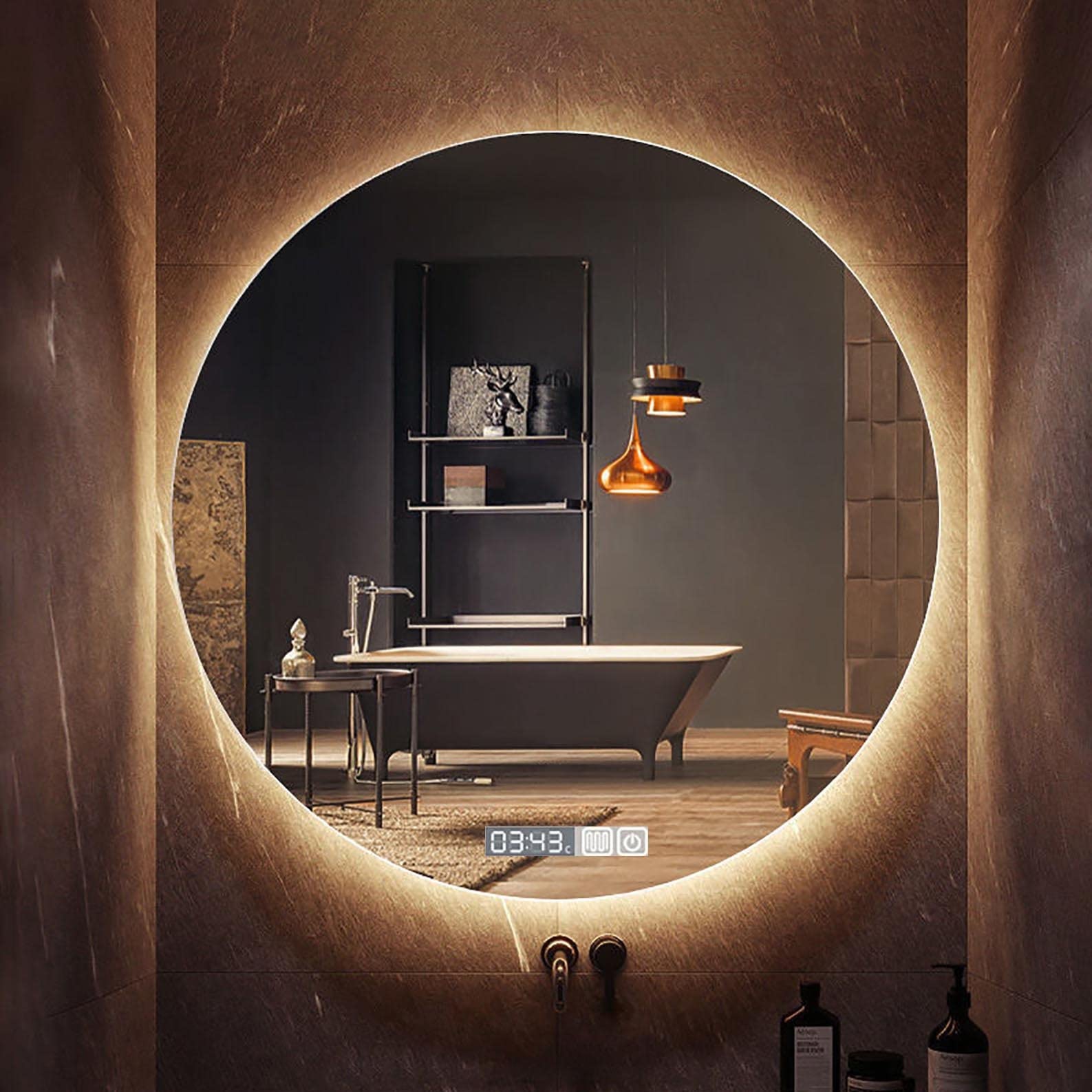 31.5 Inch LED Bathroom Vanity Mirror with Dimmable Backlit, Anti-Fog & Wall Mount - Perfect for Makeup, Shaving & Home Decor