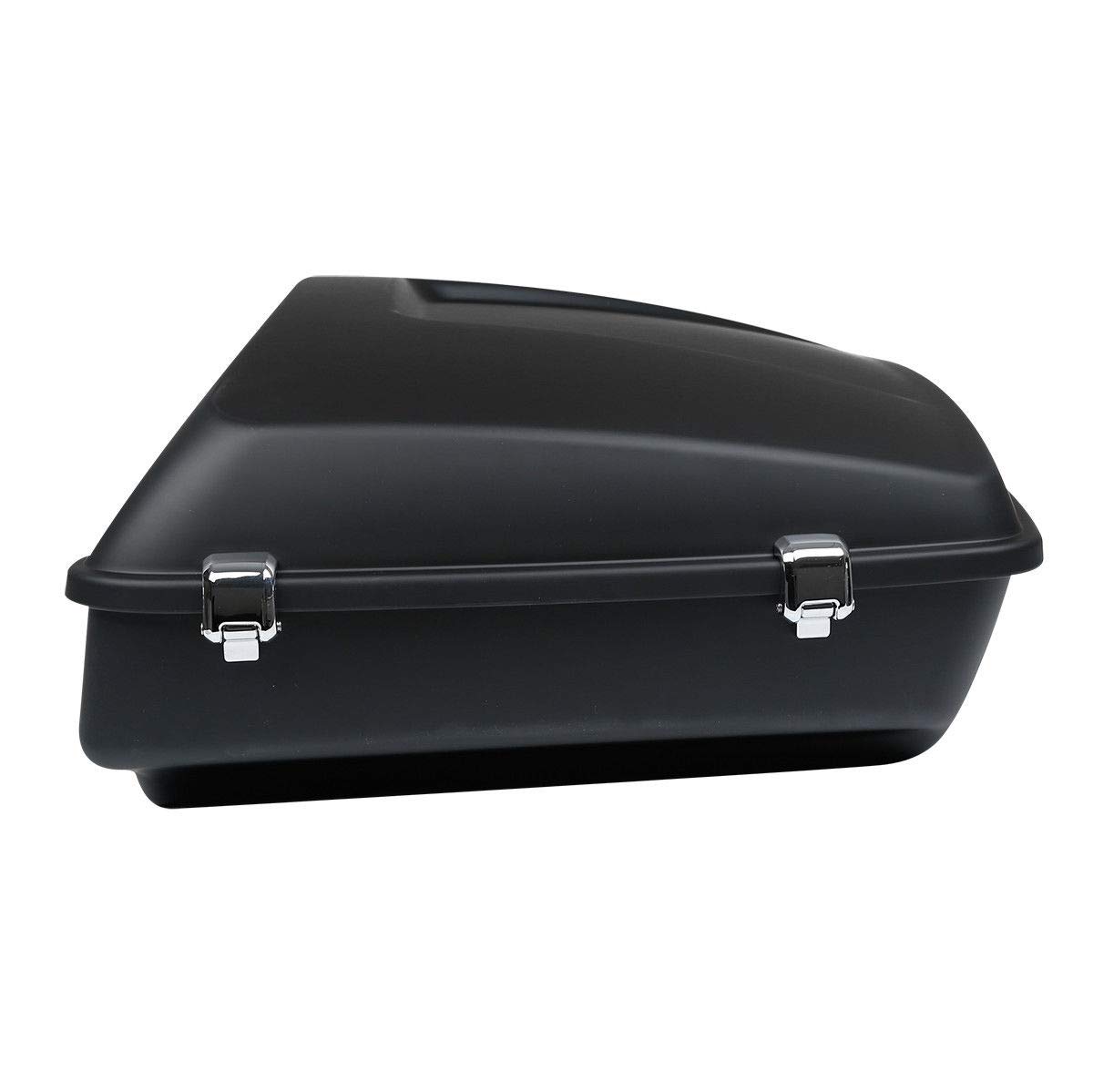 XFMT Chopped Tour Pack Trunk Backrest with Rack - Compatible with Harley Touring Road Glide 2014-2023 | Perfect for Long-Distance Rides & Enhanced Comfort