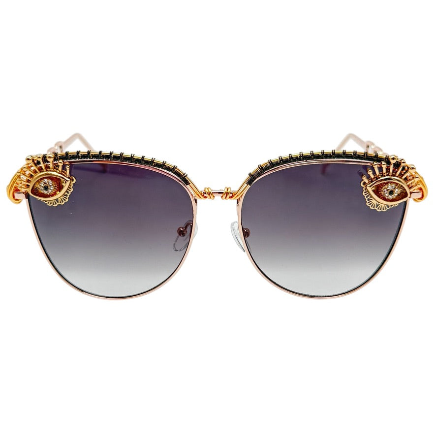 Limited Edition Cat Eye Sunglasses - Trendy UV Protection Shades for Women & Men - Perfect for Beach, Driving & Outdoor Activities