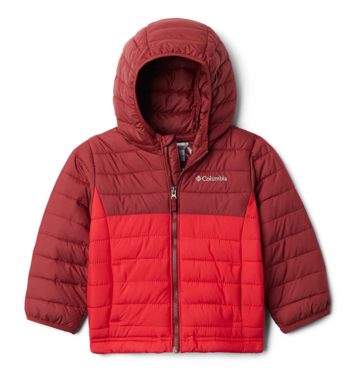 Columbia Boys' Powder Lite Hooded Jacket - Waterproof Winter Coat for Kids, Lightweight Insulated Snow Jacket for Boys - Perfect for Skiing, Snowboarding & Outdoor Winter Activities