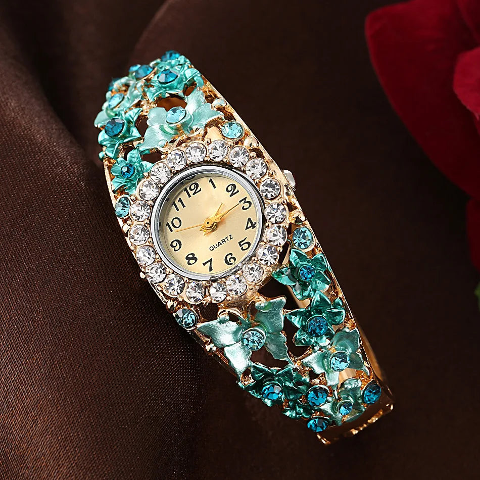 Exquisite Diamond Bangle Bracelet for Women - 14K Gold Plated Cubic Zirconia Tennis Bracelet - Perfect for Weddings, Anniversaries & Special Occasions